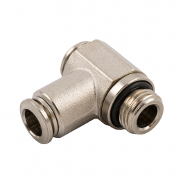 EMH06-04G-A Штуцер угловой с серьгой латунь G1/2 6мм