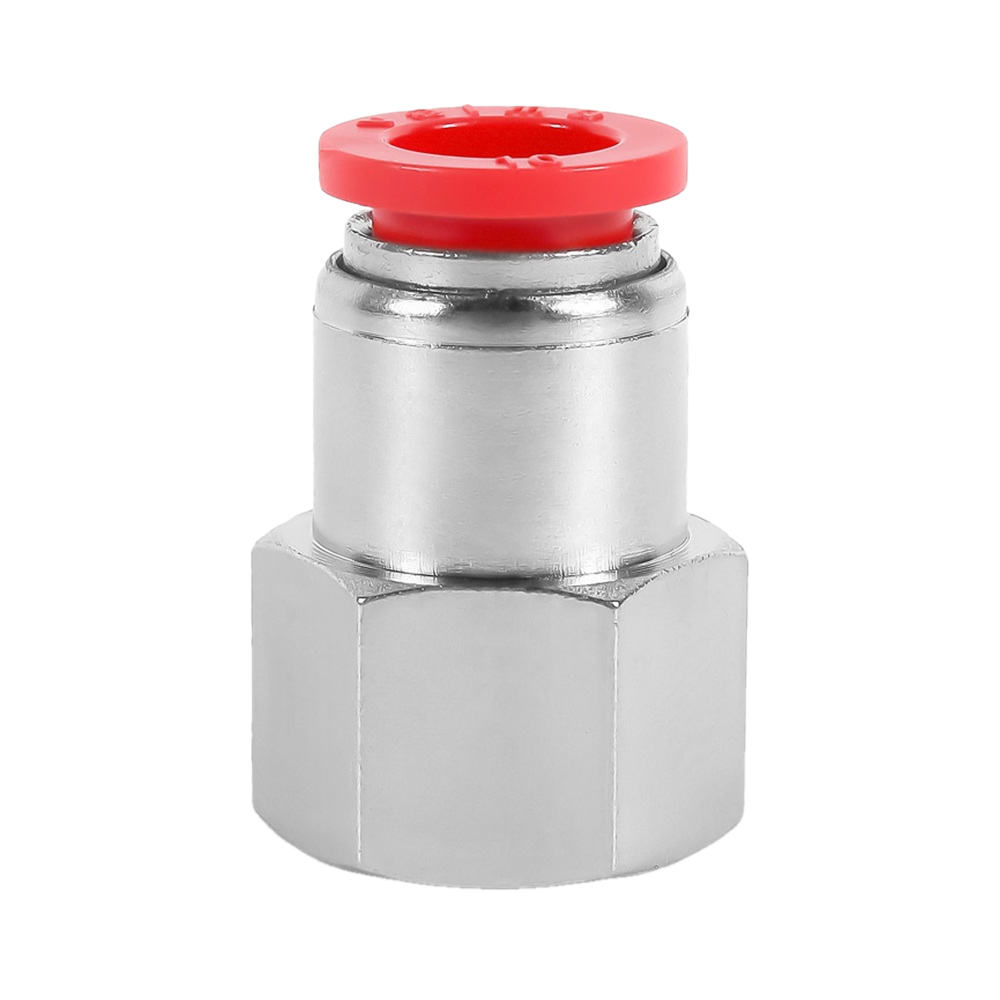 QP-ADF-08-G14 Фитинг прямой, 8мм x G 1/4 (внутр.резьба)