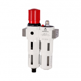 ATU-FRL-M-38 Блок подготовки воздуха: фильтр-регулятор+лубрикатор, G3/8"